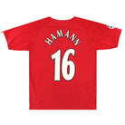 2001-03 Liverpool European Shirt Hamann #16 M Football Shirt