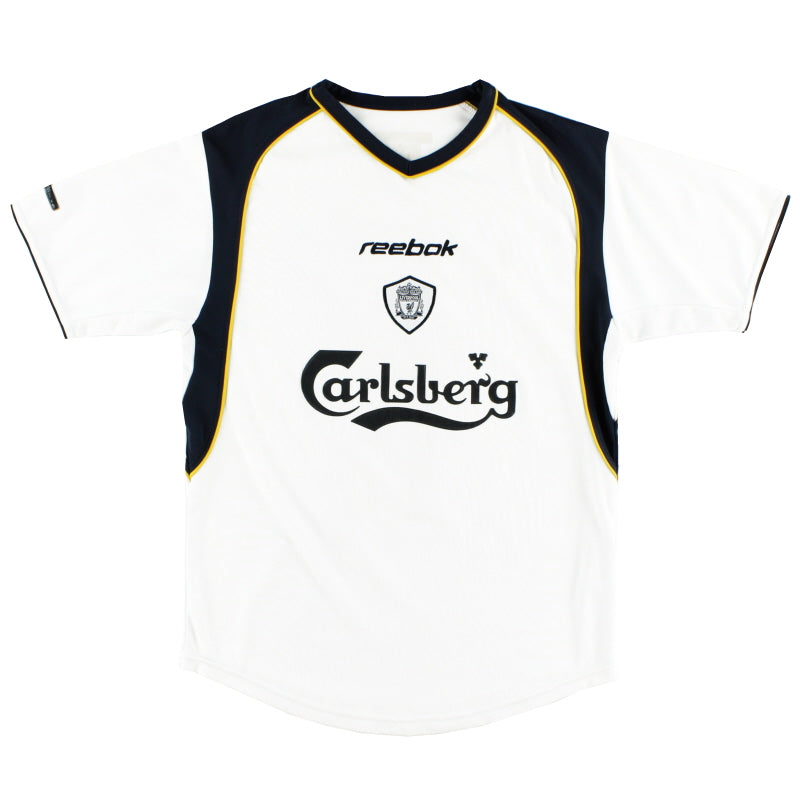 2001-03 Liverpool Reebok Away Shirt L Football Shirt