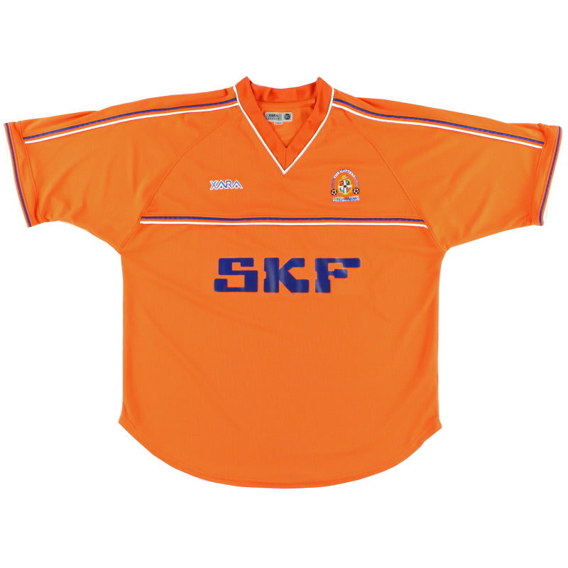 2001-03 Luton Town Away Shirt *Mint* L Football Shirt