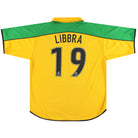 2001-03 Norwich City Xara Centenary Home Shirt Libbra #19 XL Football Shirt