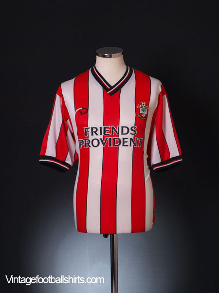 2001-03 Southampton Home Shirt L Football Shirt