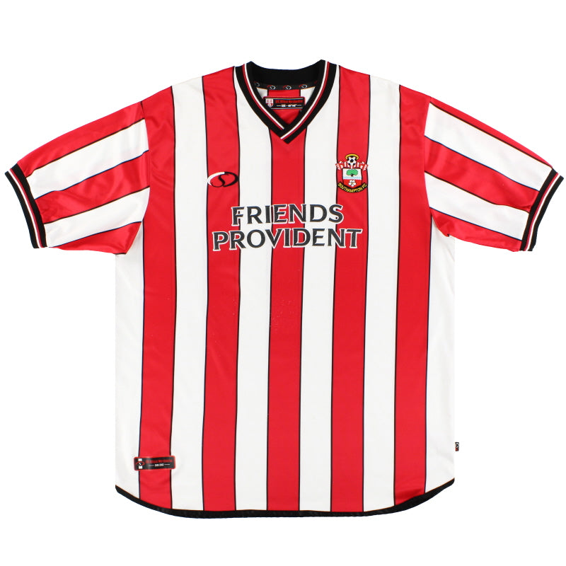 2001-03 Southampton Home Shirt L Football Shirt