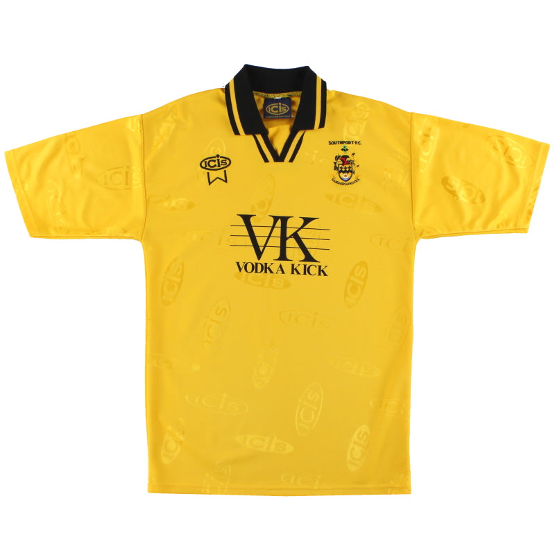 2001-03 Southport Home Shirt S Football Shirt