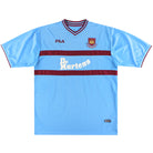 2001-03 West Ham Fila Away Shirt XXL Football Shirt