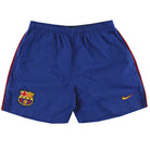 2002-03 Barcelona Nike Home Shorts *Mint* M Football Shorts