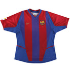 2002-03 Barcelona Nike Home Shirt L Football Shirt