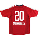 2002-03 Bayern Munich adidas Player Issue CL Home Shirt Salihamidzic #20 S Football Shirt