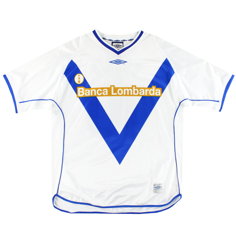 2002-03 Brescia Umbro Away Shirt Baggio #10 *Mint* L – Vintage Football  Shirts