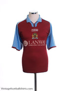 2002-03 Burnley Home Shirt M Football Shirt