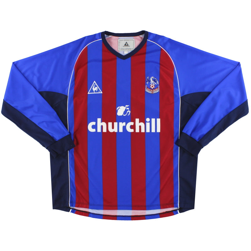 2002-03 Crystal Palace Le Coq Sportif Home Shirt L/S XL Football Shirt