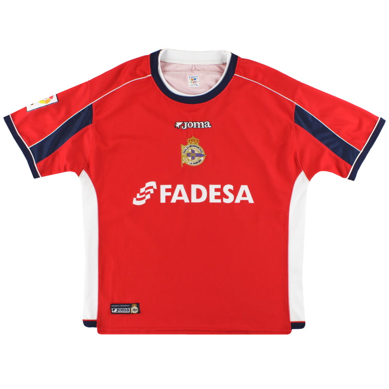 2002-03 Deportivo Joma Third Shirt L Football Shirt