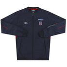 2002-03 England Umbro Premier Pro Training Jacket M Jacket