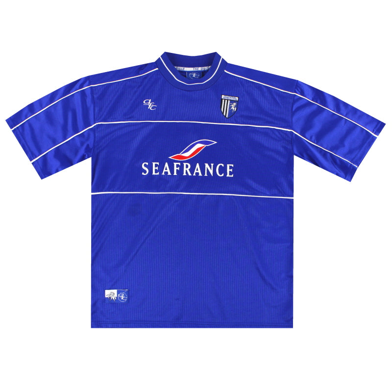 2002-03 Gillingham Home Shirt M Football Shirt