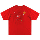 2002-03 Manchester United Nike 'Centre Circle' Graphic Tee XL T-Shirt