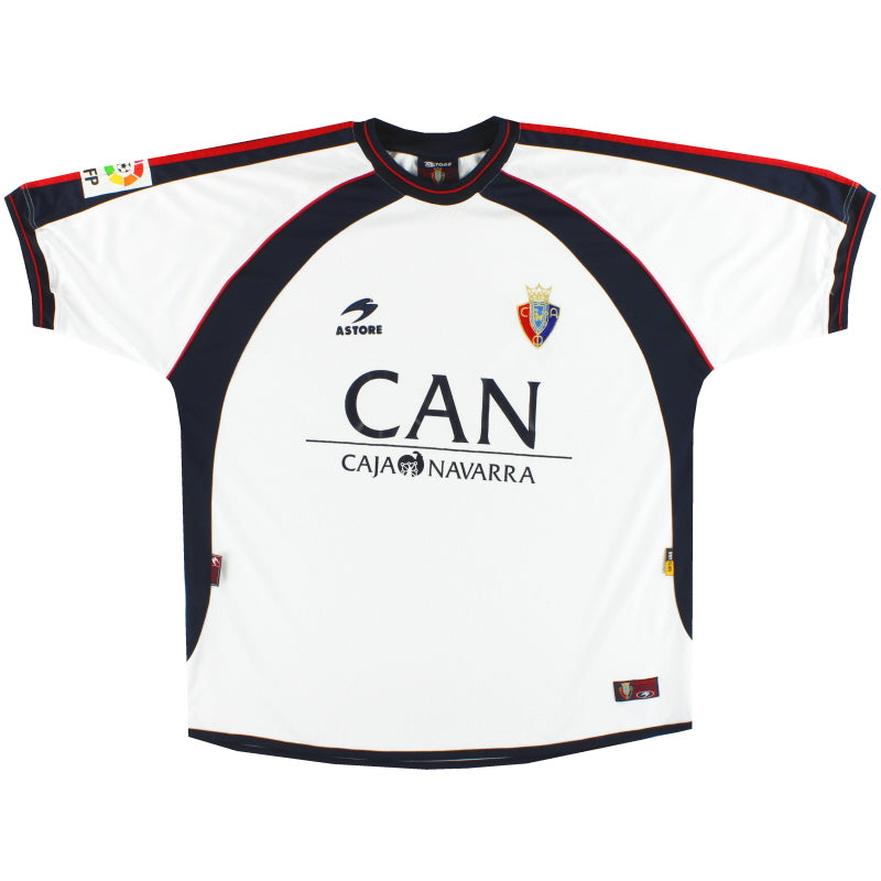 2002-03 Osasuna Astore Away Shirt XXL Football Shirt