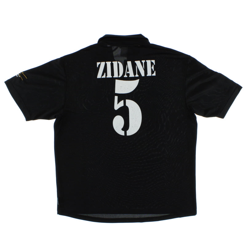 2002-03 Real Madrid adidas Centenary Away Shirt Zidane #5 XL Football Shirt