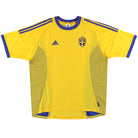 2002-03 Sweden adidas Home Shirt XL Football Shirt