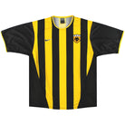 2002-04 AEK Athens Nike Home Shirt S Football Shirt