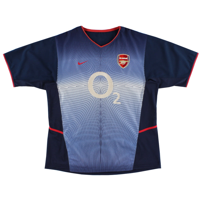 2002-04 Arsenal Nike Away Shirt L.Boys Football Shirt