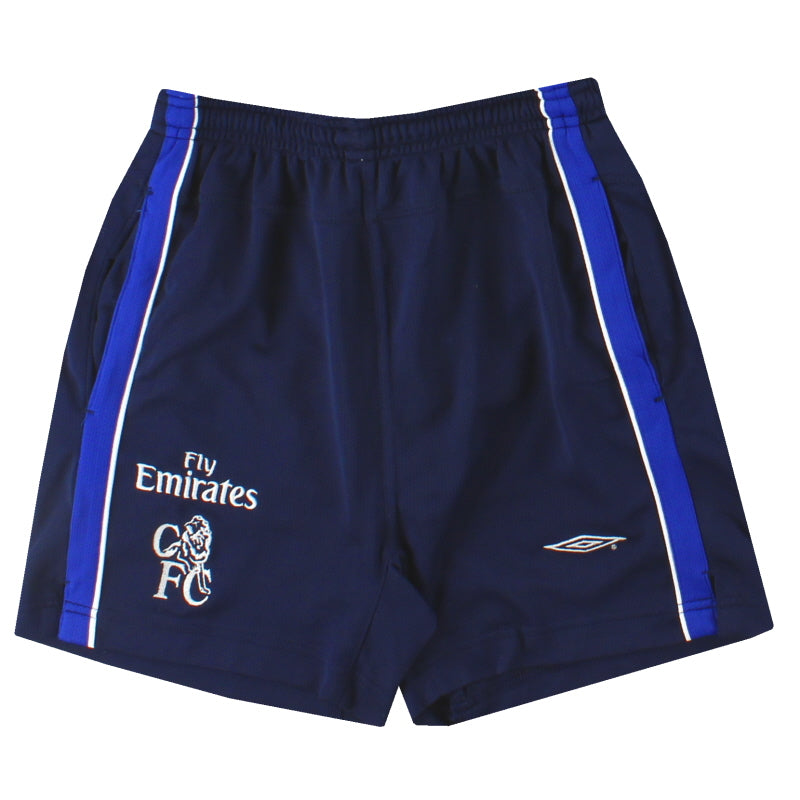 2002-04 Chelsea Umbro Training Shorts L.Boys Training Shorts