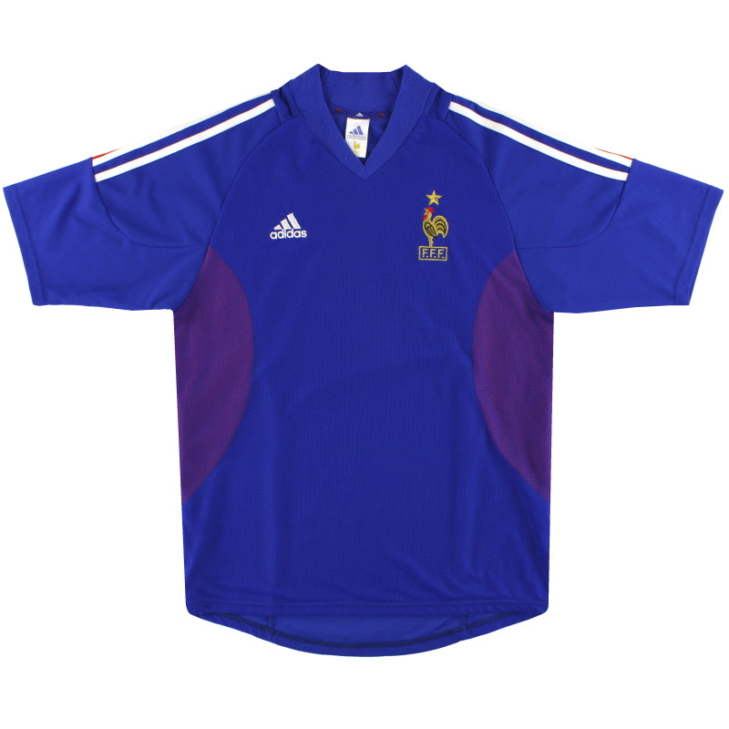 2002-04 France adidas Home Shirt XL Football Shirt