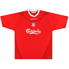 2002-04 Liverpool Reebok Home Shirt XL Football Shirt