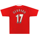 2002-04 Liverpool Reebok Home Shirt Gerrard #17 XS Football Shirt