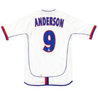 2002-04 Lyon Umbro Home Shirt Anderson #9 L.Boys Football Shirt