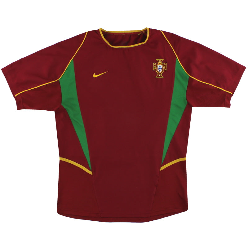 2002-04 Portugal Nike Home Shirt L Football Shirt