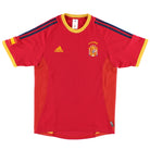 2002-04 Spain adidas Home Shirt S Football Shirt