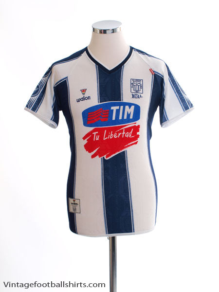 2002 Alianza Lima Home Shirt S Football Shirt