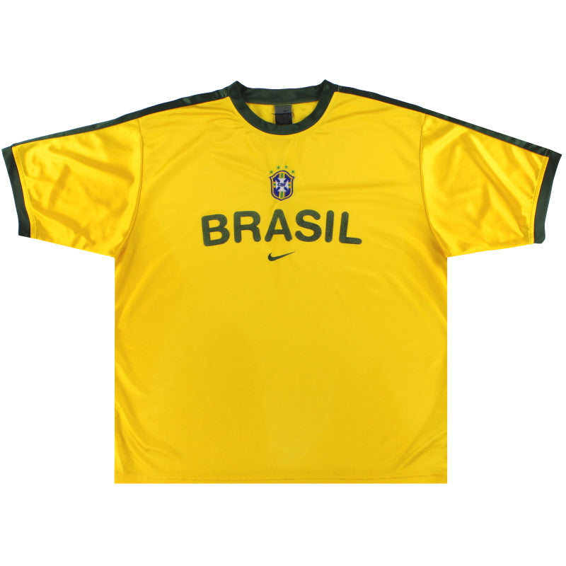 2002 Brazil Nike Training Shirt M Training Shirt