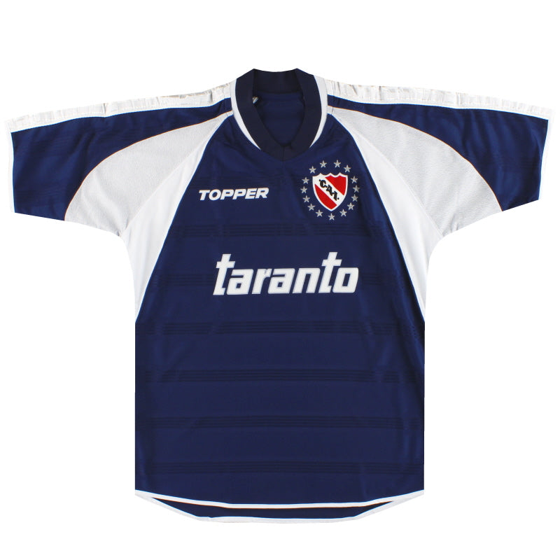 2002 Independiente Topper Third Shirt *Mint* L Football Shirt