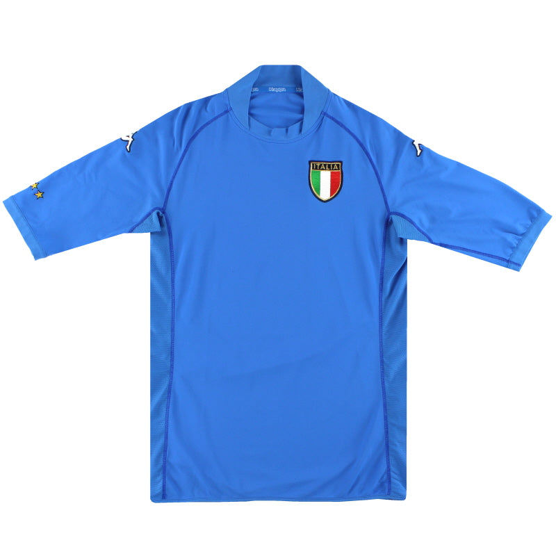 2002 Italy Kappa Home Shirt XL Football Shirt