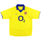 2003-04 Arsenal Nike Away Shirt M Football Shirt