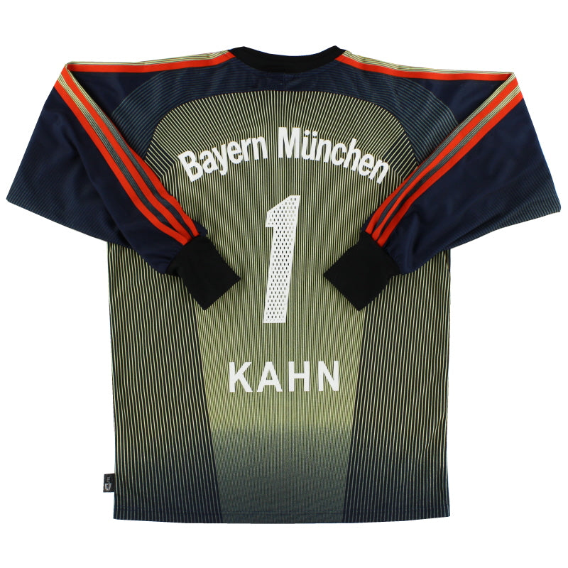 2003-04 Bayern Munich Goalkeeper Shirt Kahn #1 S Football Shirt