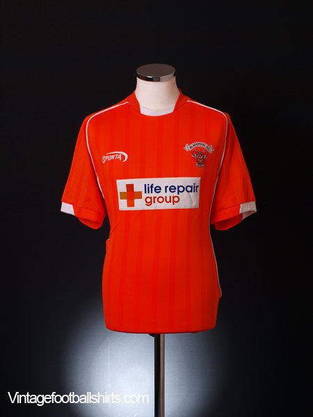 2003-04 Blackpool Home Shirt M Football Shirt