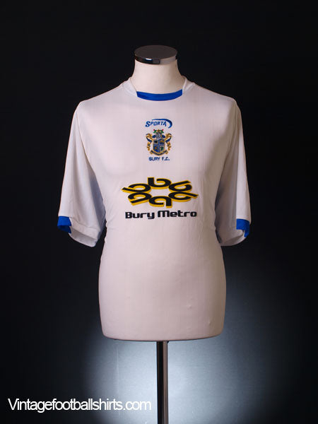 2003-04 Bury Home Shirt S Football Shirt