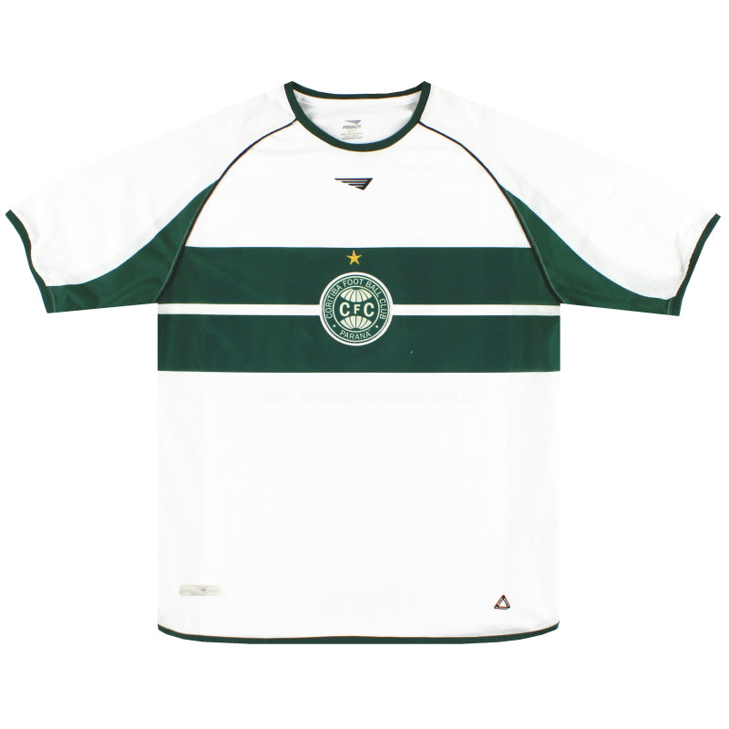 2003-04 Coritiba Penalty Home Shirt #10 L Football Shirt