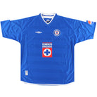 2003-04 Cruz Azul Umbro Home Shirt XL Football Shirt