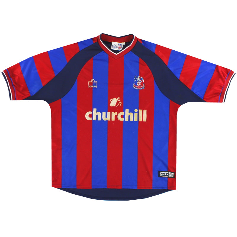 2003-04 Crystal Palace Admiral Home Shirt S Football Shirt