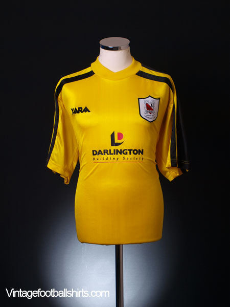 2003-04 Darlington Away Shirt L Football Shirt