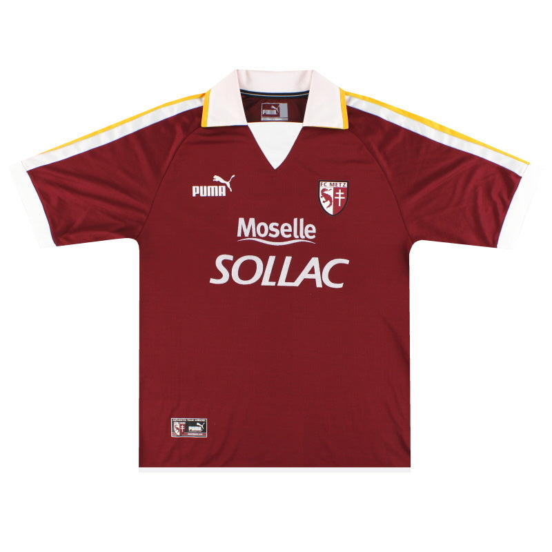 2003-04 FC Metz Puma Home Shirt M Football Shirt