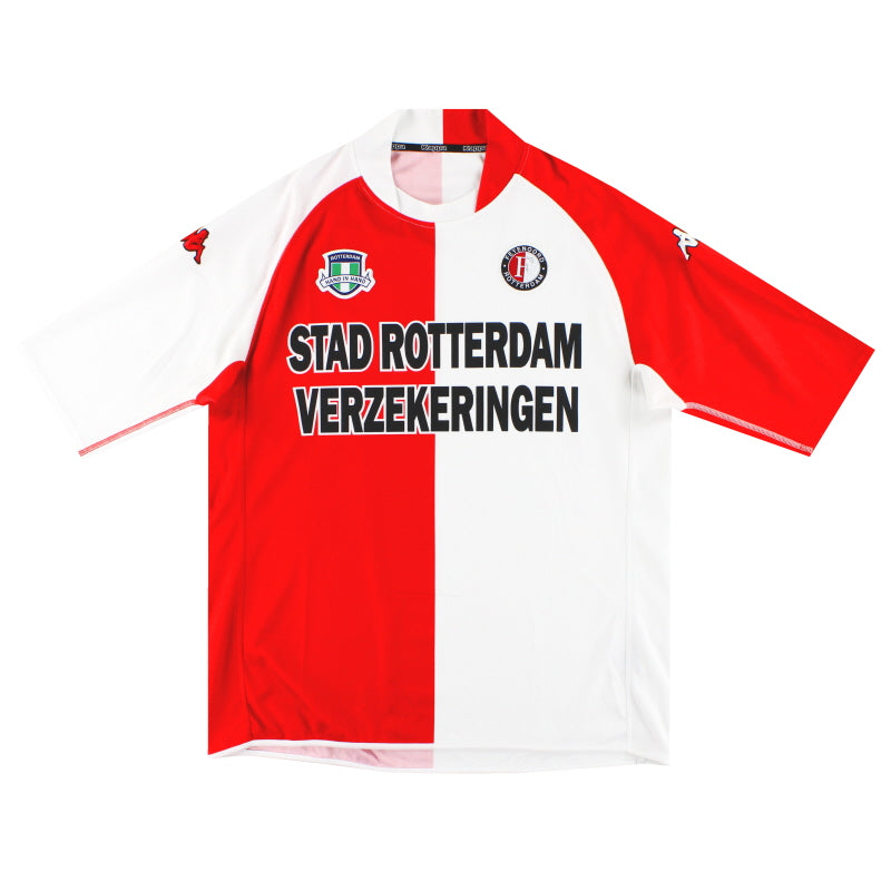 2003-04 Feyenoord Kappa Home Shirt XXXL Football Shirt