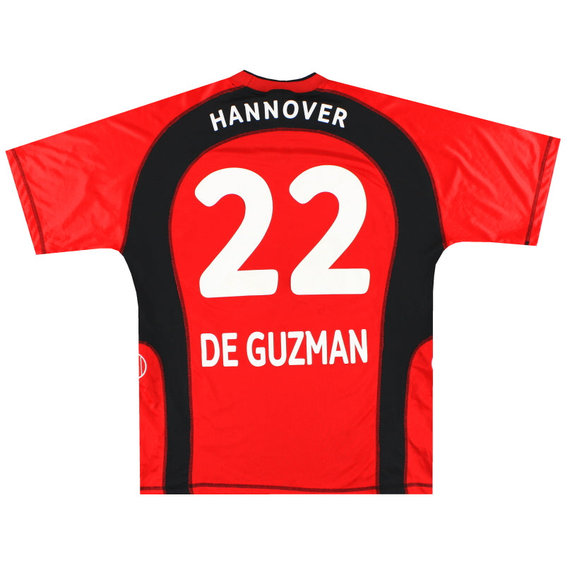 2003-04 Hannover 96 Home Shirt De Guzman #22 XL Football Shirt