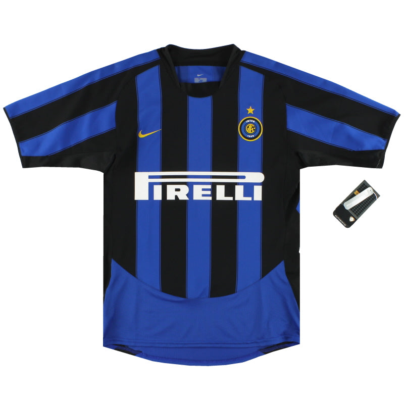 2003-04 Inter Nike Inter Milan Home Shirt *w/tags S Football Shirt