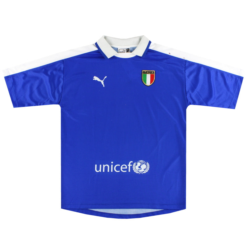 2003-04 Italy Puma Training Shirt L Training Shirt