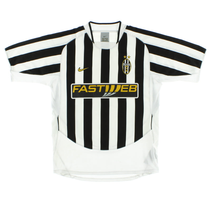 2003-04 Juventus Nike Home Shirt Y Football Shirt