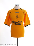 2003-04 Livingston Home Shirt S Football Shirt