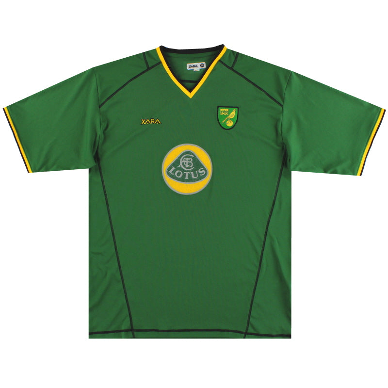 2003-04 Norwich City Away Shirt XL Football Shirt